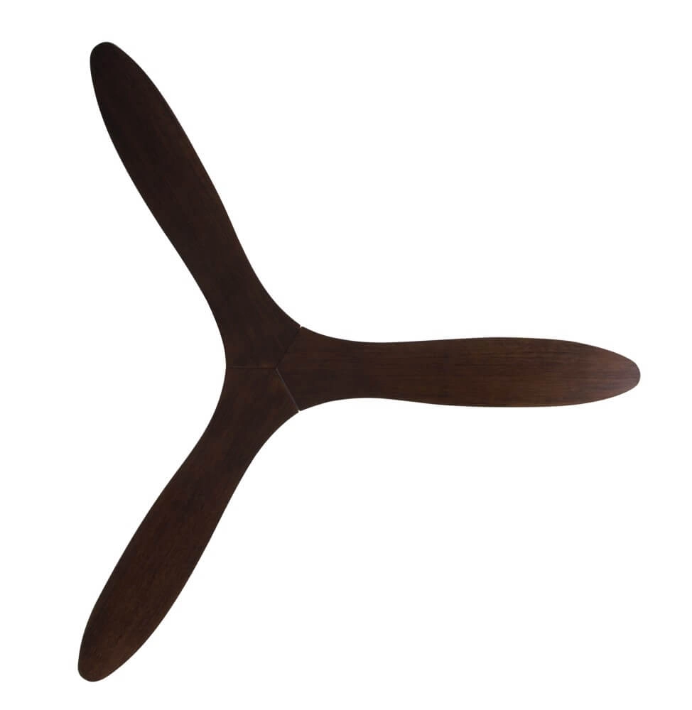 Ventilateur de plafond en bois sans lampe Whitehaven Ø 143cm IP55 Beacon 9333509136453