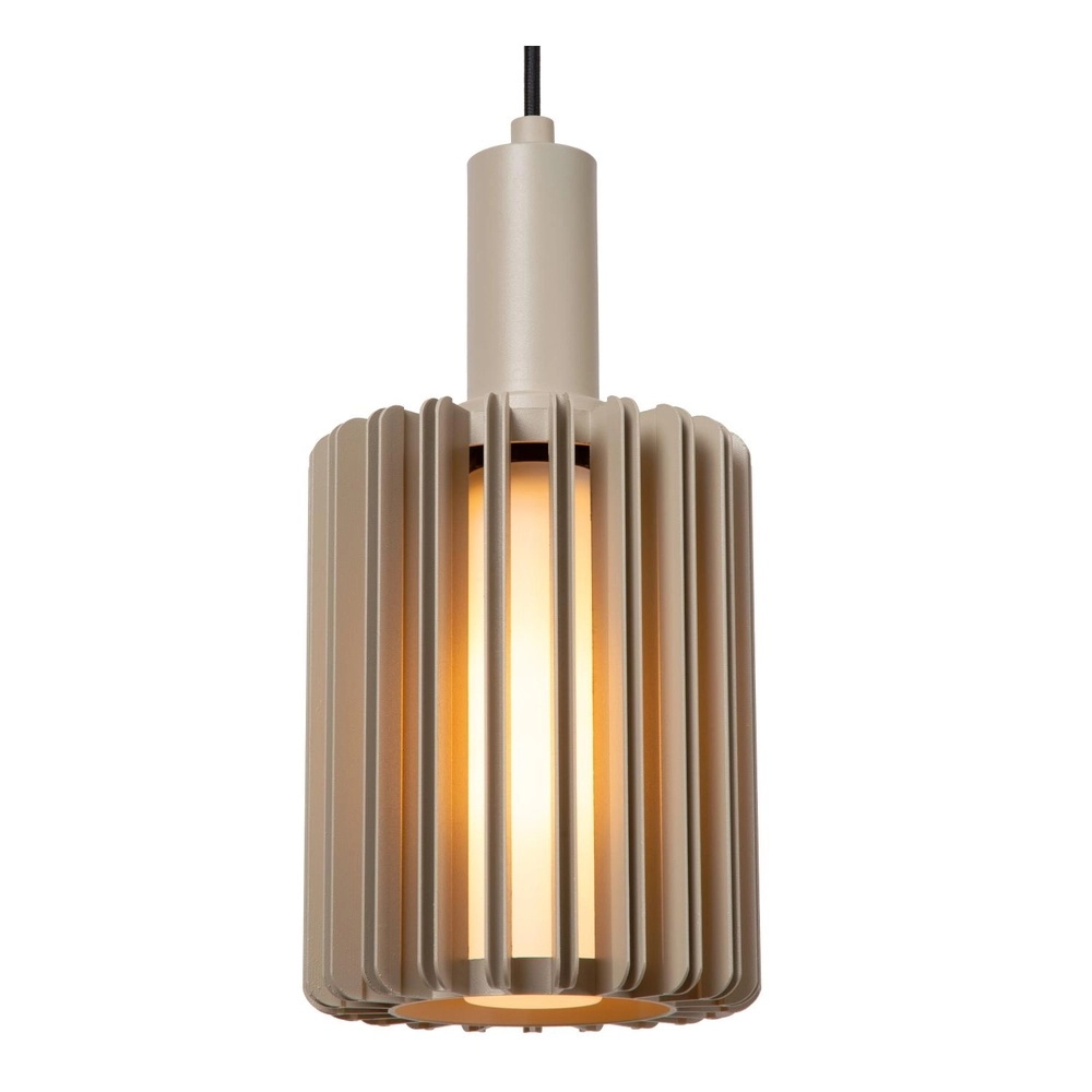 Lampe suspendue à 5 lumières Lambres taupe pur Lucide 5411212452979