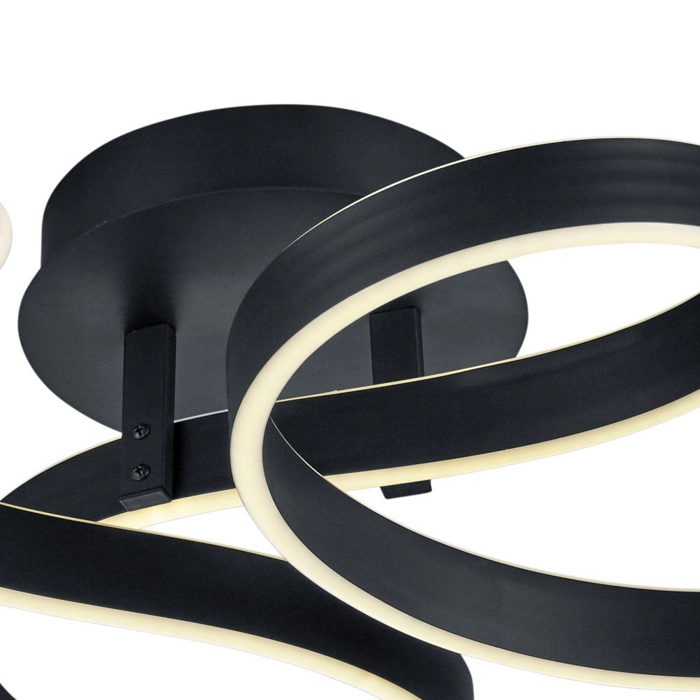 Plafonnier moderne Francis Ø 54 cm Trio 4017807445312