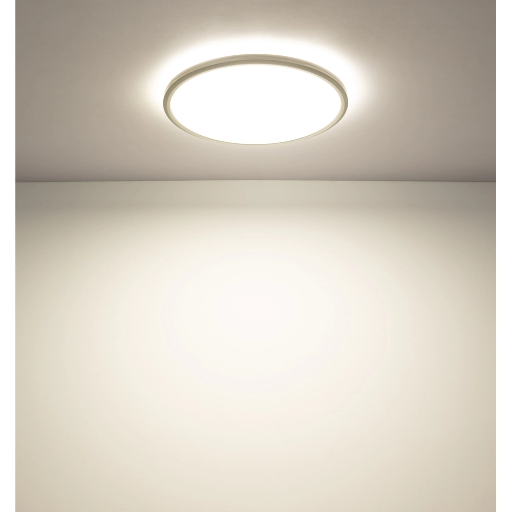 Éclairage de plafond Sapana Ø 29,4 cm nickel Globo 9007371457410