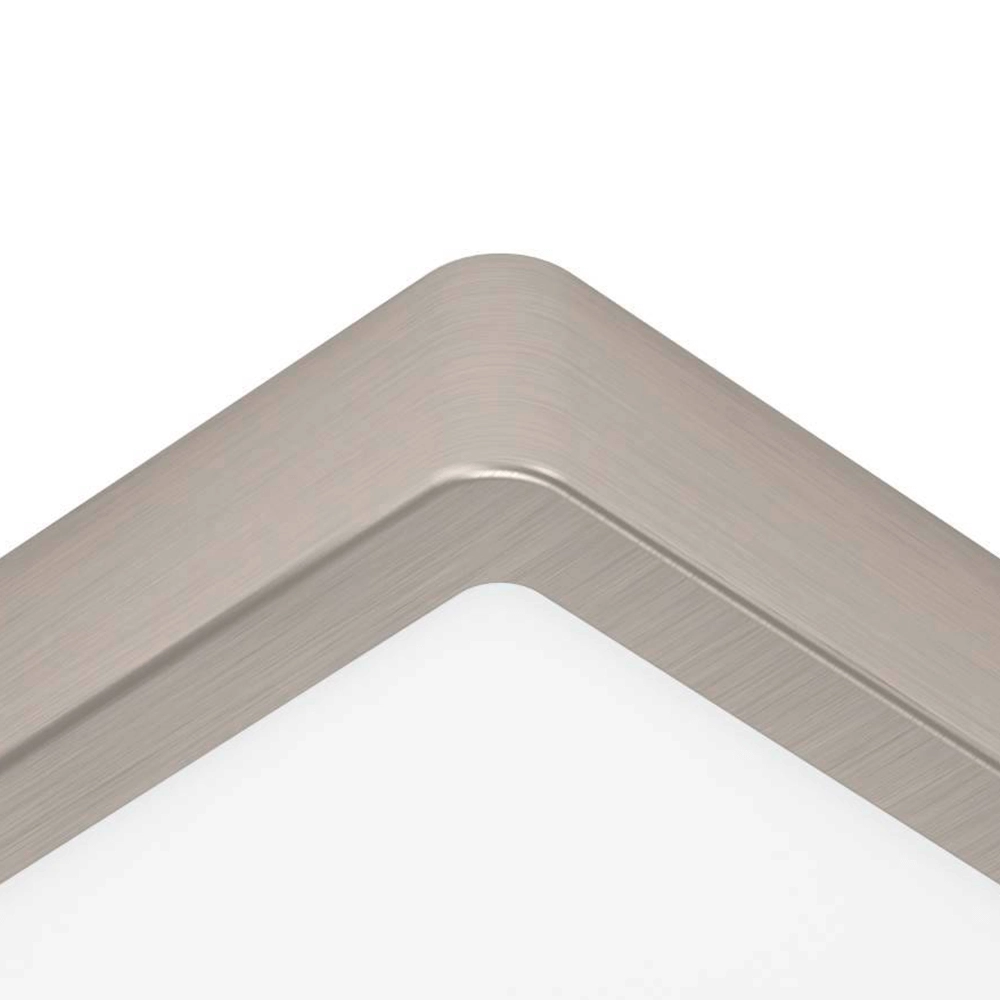 Plafonnier en acier inoxydable Fueva 5 21 par 21 cm Eglo 9008606244935