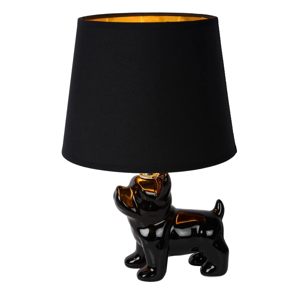 Lampe de table Extravaganza Sir Winston Noir de chien Lucide 5411212134103
