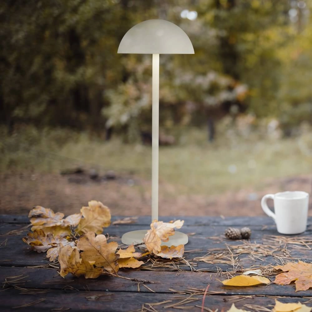 Lampe de table sans fil Portabello blanc Searchlight 5053423229829