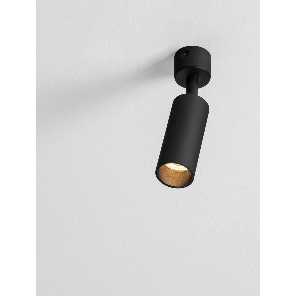Spot de plafond Mor Orientable noir Lyora 5212017475671