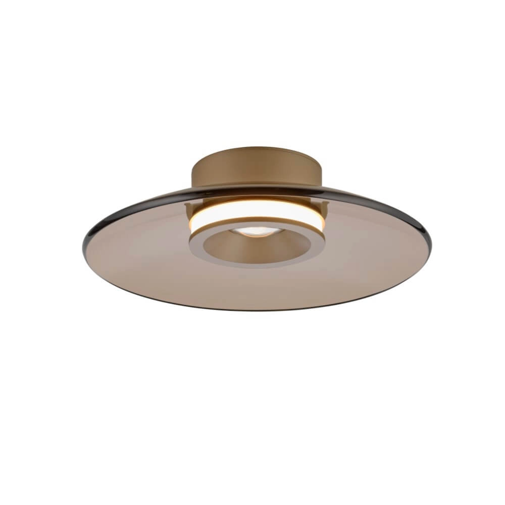 Plafonnier design Pure Moon bronze Ø 32cm Plafonnier design Pure Moon bronze Ø 32cm