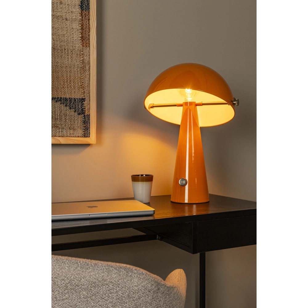 Lampe de table Barone orange Ø 38cm Lucide Vibes 5411212650122