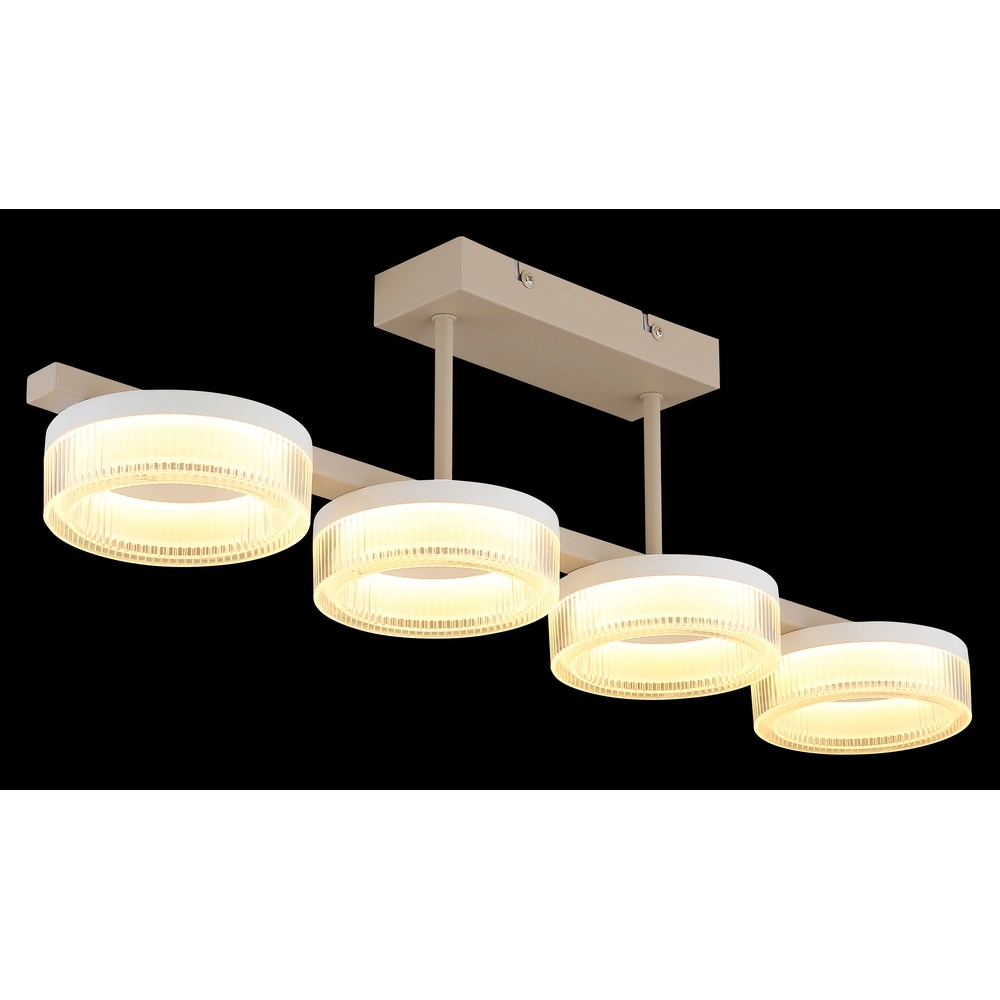 Plafonnier moderne Zara brun sable 67cm Globo 9007371576067