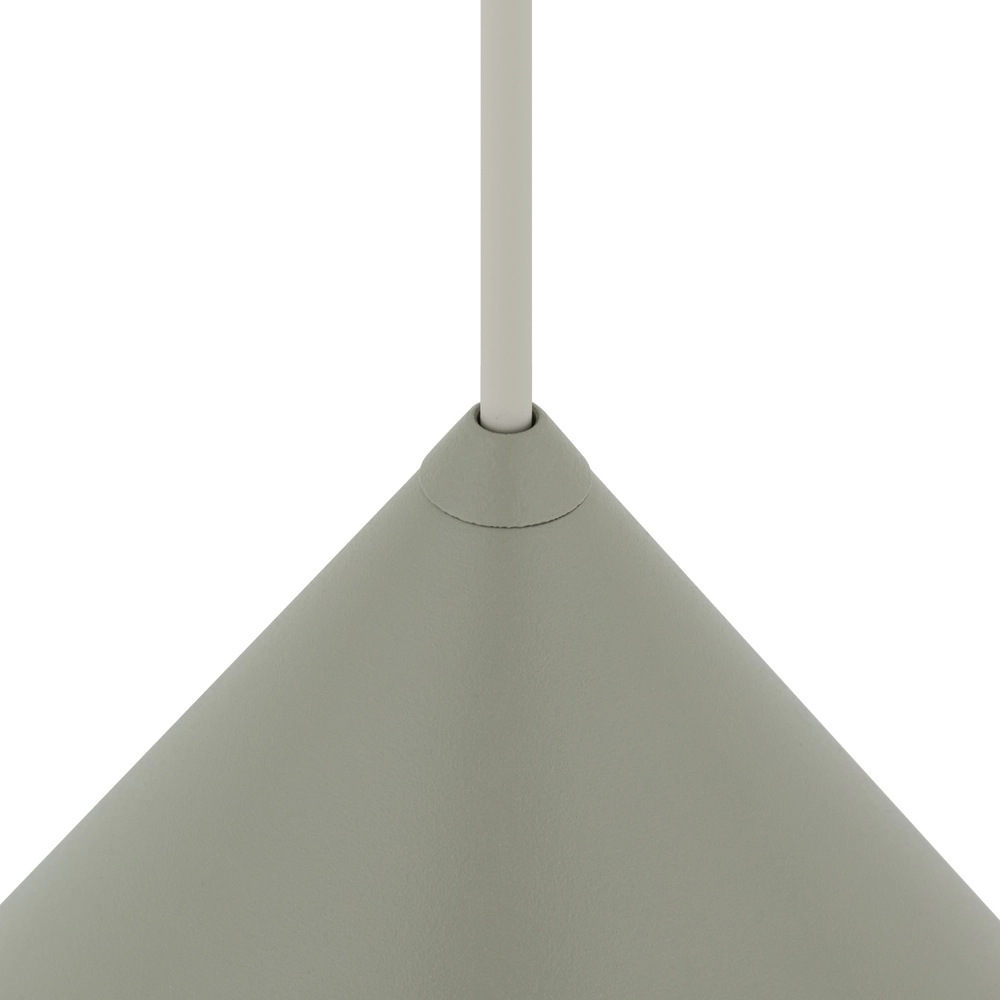 Lampe pendante de conception Zenith vert sauge Ø 35cm Lyora 5903139114851