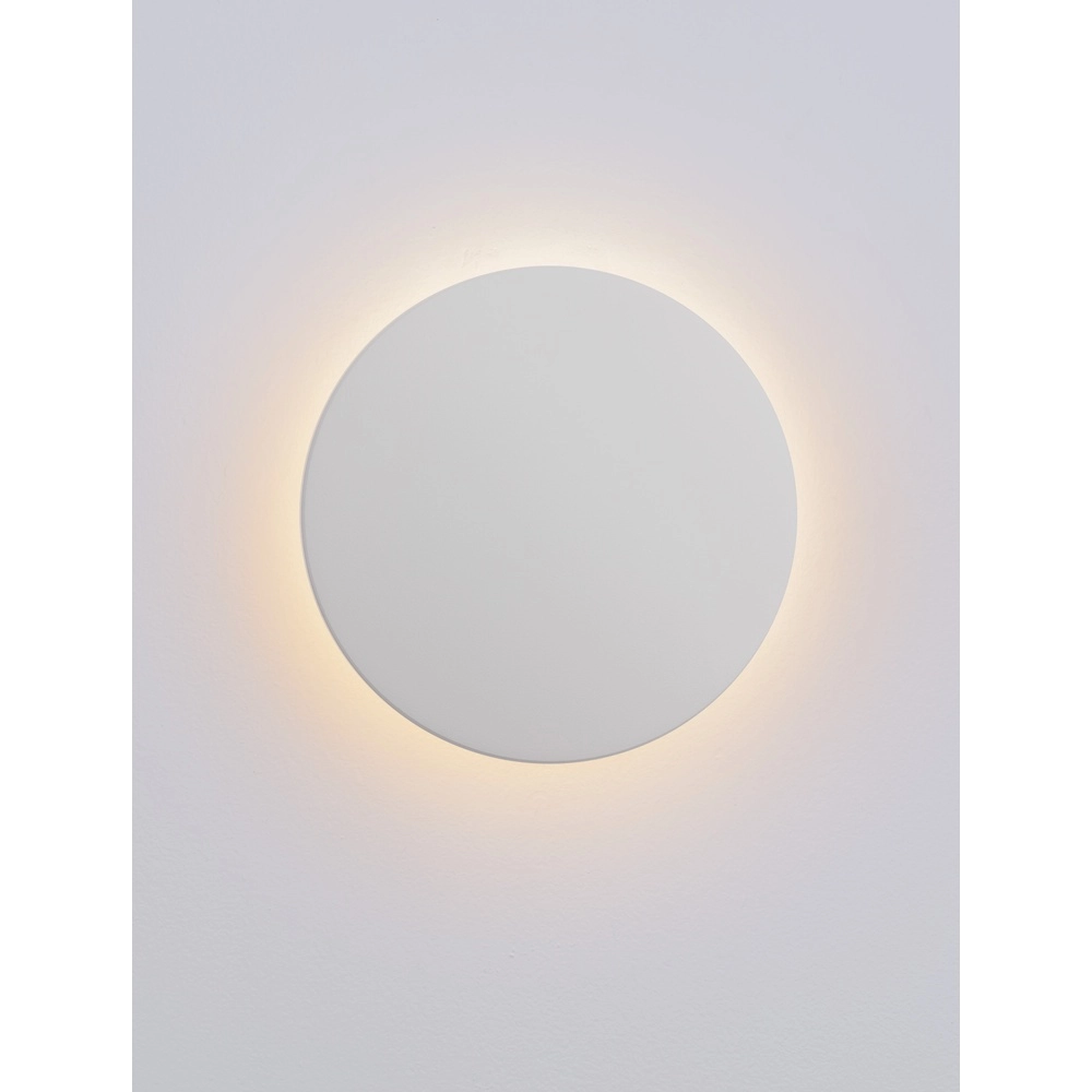 Applique murale ronde Copper blanc Ø 13,5cm Lyora 5212017447319