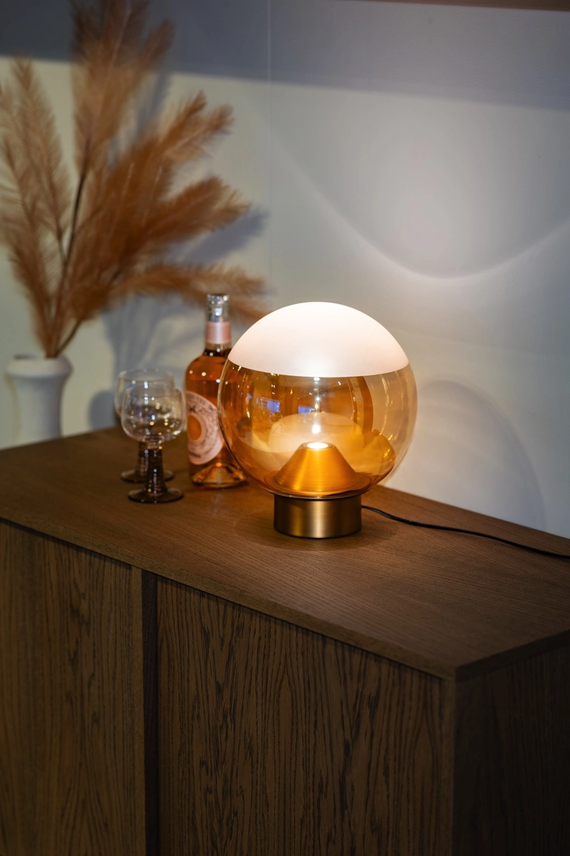 Lampe de table avec boule en verre Yvonne ETH 8720195312291
