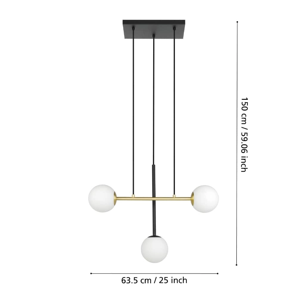 Lampe suspendue design Paz 64 cm Stars of Light 9008606238835