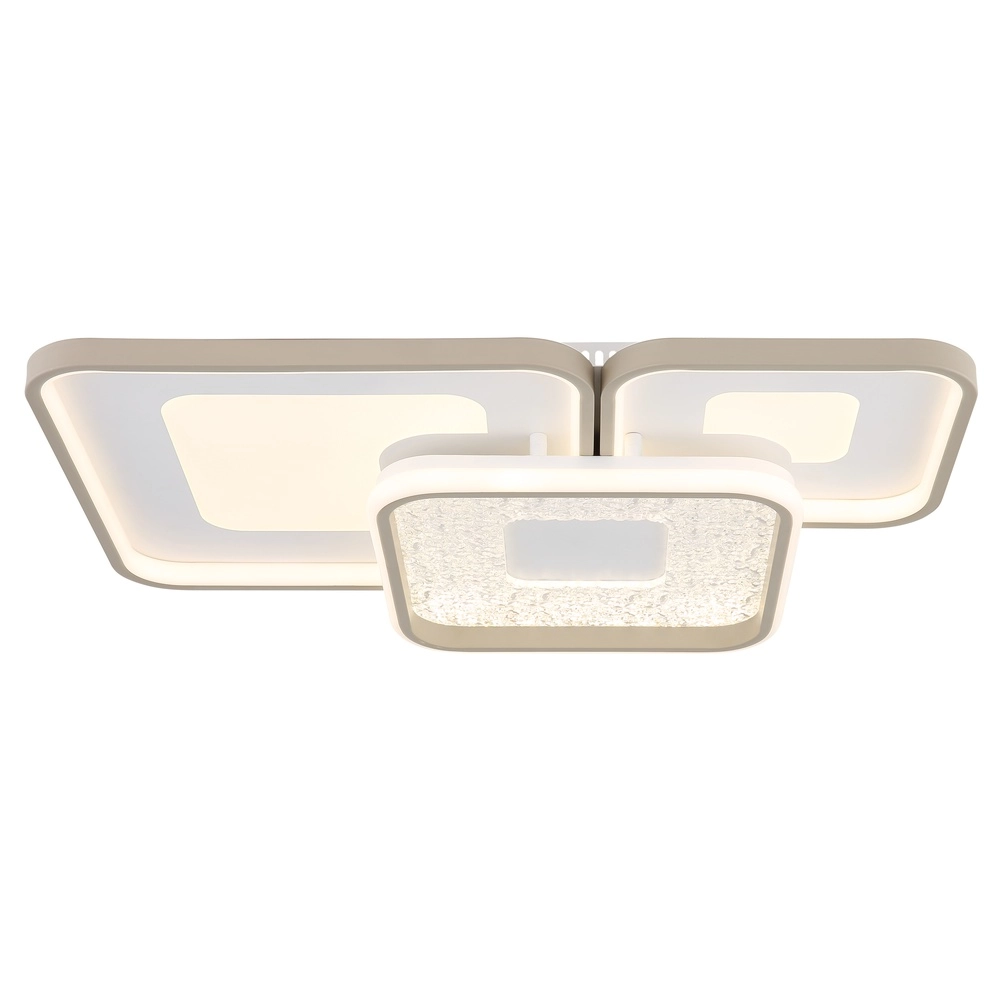Plafonnier moderne Mosaiko 64cm brun sable Globo 9007371575763