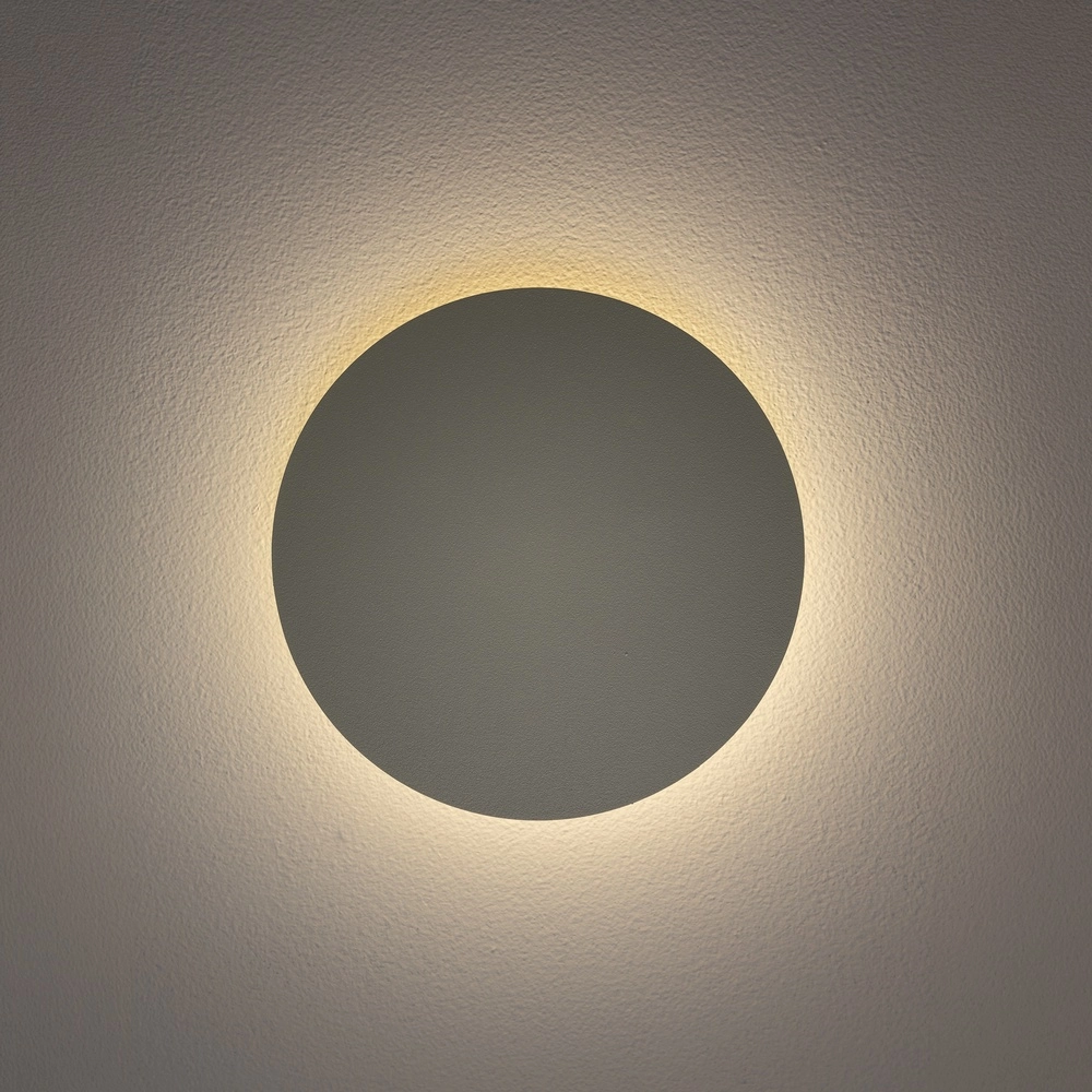 Lampe murale de conception Ring vert sauge Ø 15cm Lyora 5903139126632