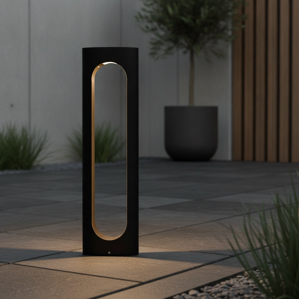 Lampe de jardin design Portal anthracite 65cm