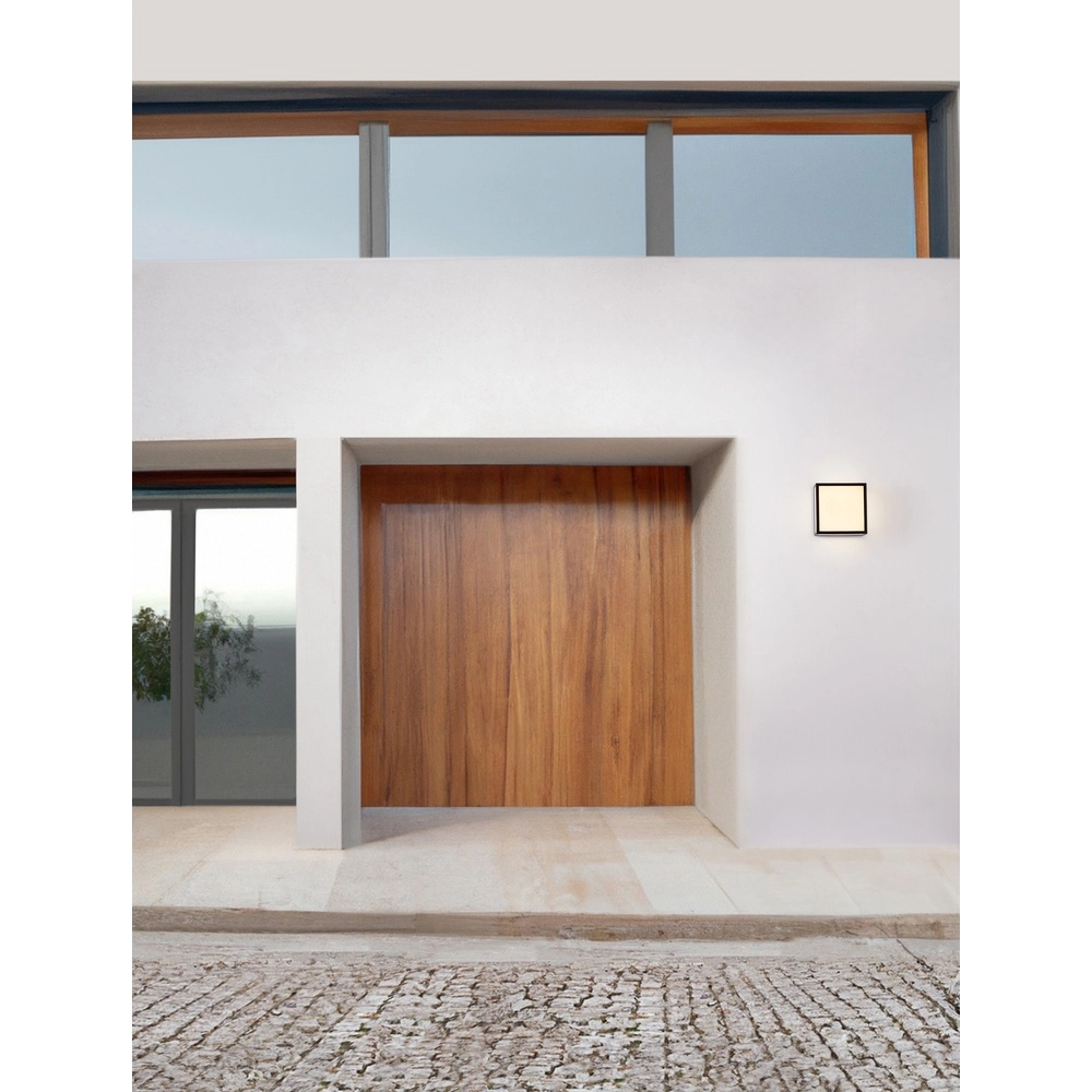 Applique murale carrée Astral anthracite Lyora 5212017449917