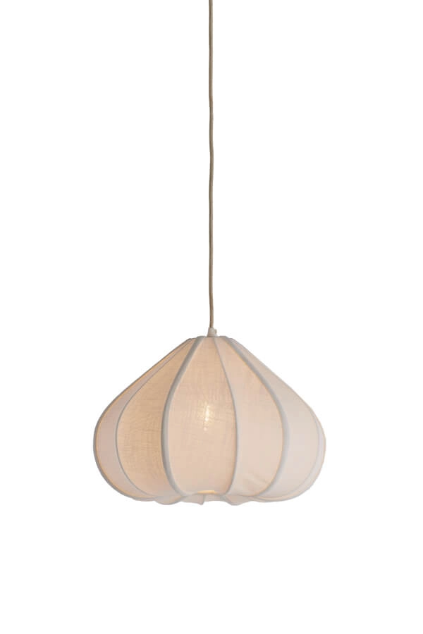 Suspension blanche Zubeda Ø 38,5 cm Suspension blanche Zubeda Ø 38,5 cm