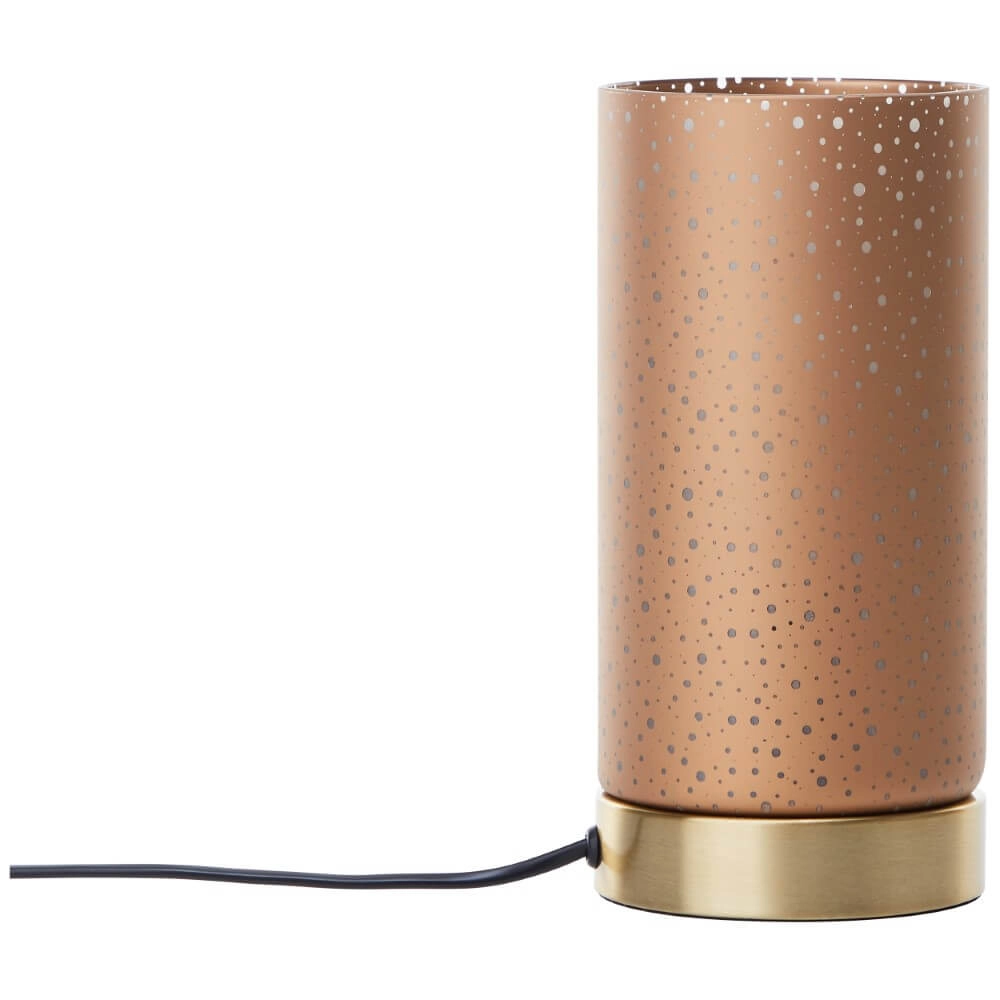 Lampe de table Scarlett or avec cuivre bronze Brilliant 4004353438196