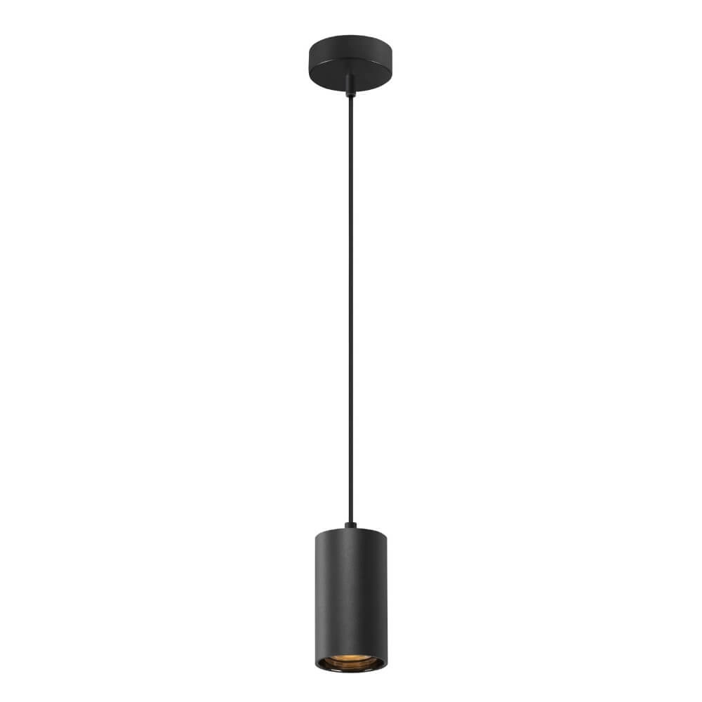 Lampe suspendue Asto Tube noir 1x GU10 Lampe suspendue Asto Tube noir 1x GU10
