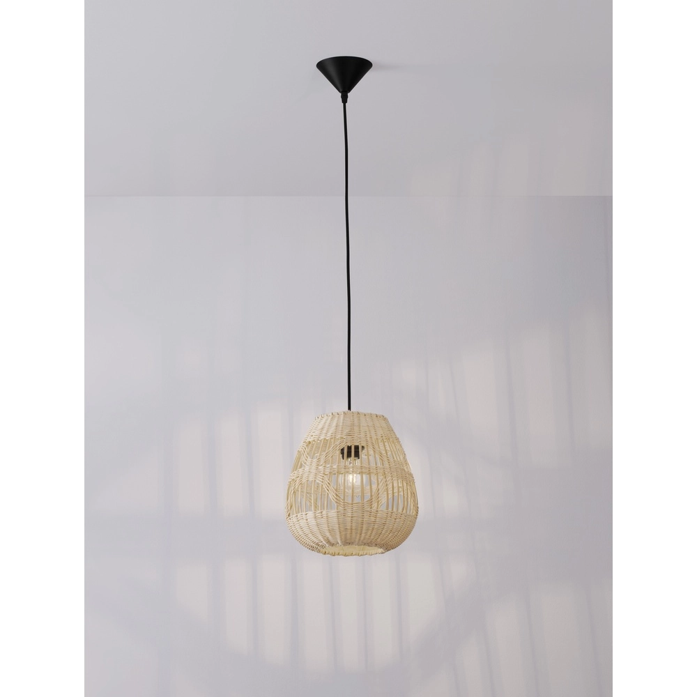 Suspension en rotin Marlo Ø 27cm Lyora 5212017438799