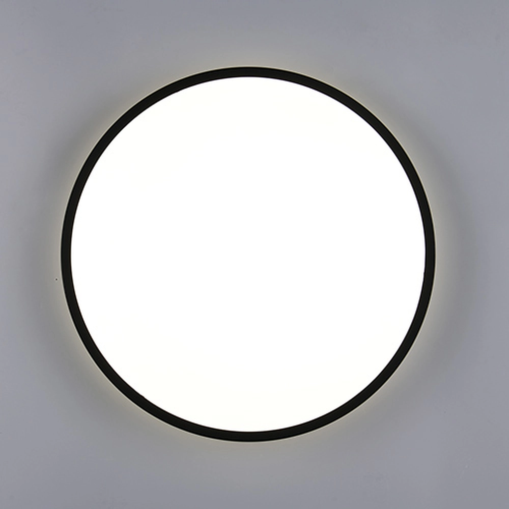 Éclairage de plafond Anvi noir Ø 38,5cm Trio 4017807704204