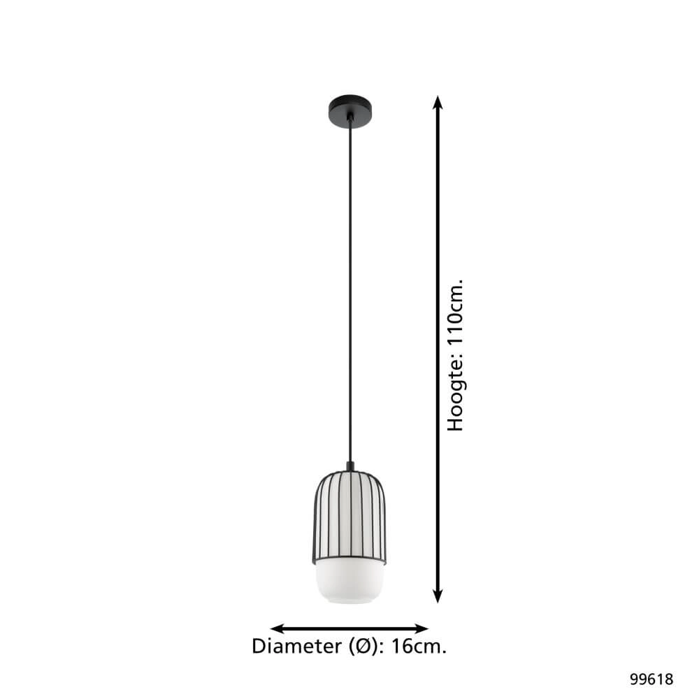 Lampe suspendue design Muleges Ø 16 cm Eglo 9002759996185