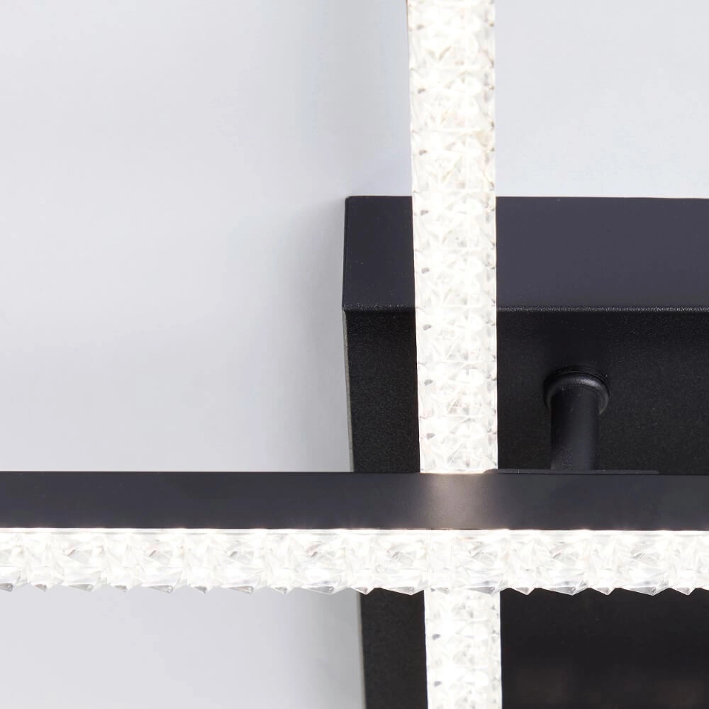 Plafonnier noir Ranni 1500lm Brilliant 4004353442131