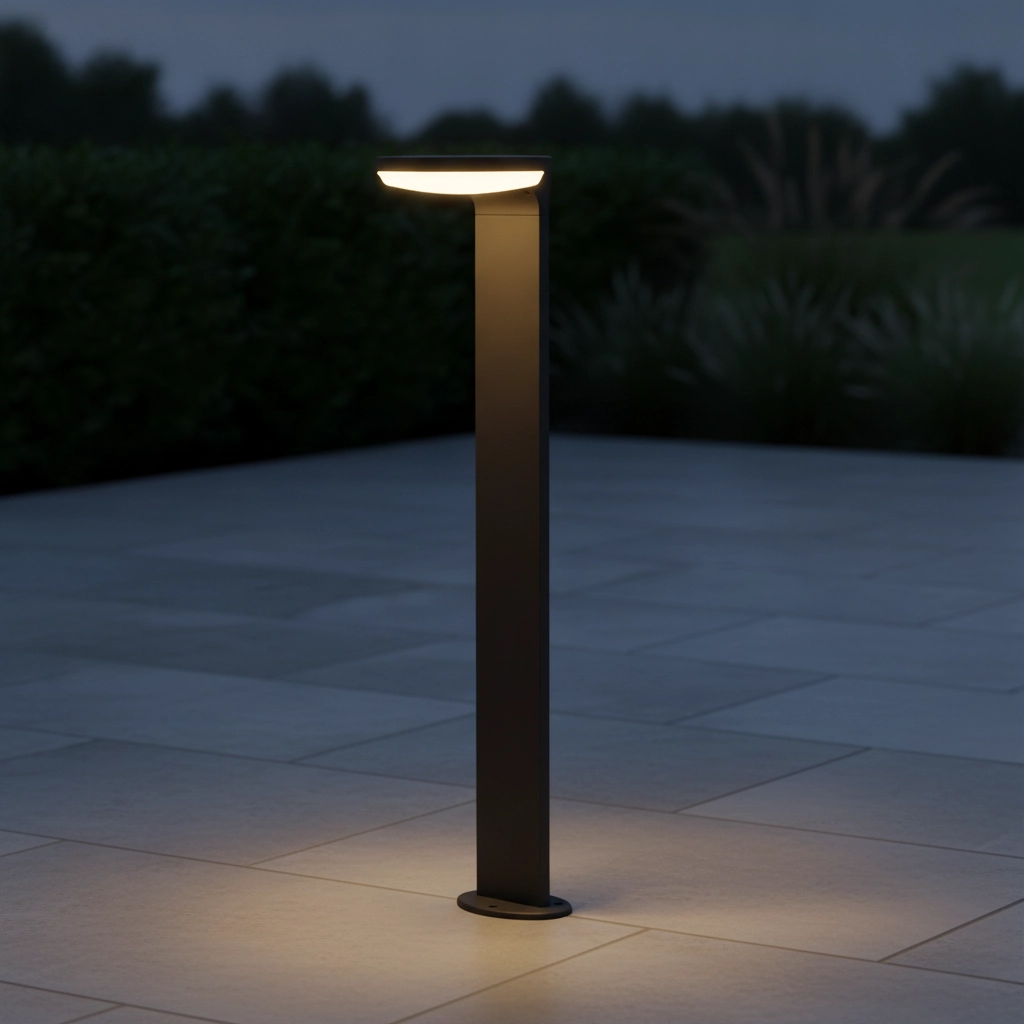 Lampe de jardin unique Enzi anthracite