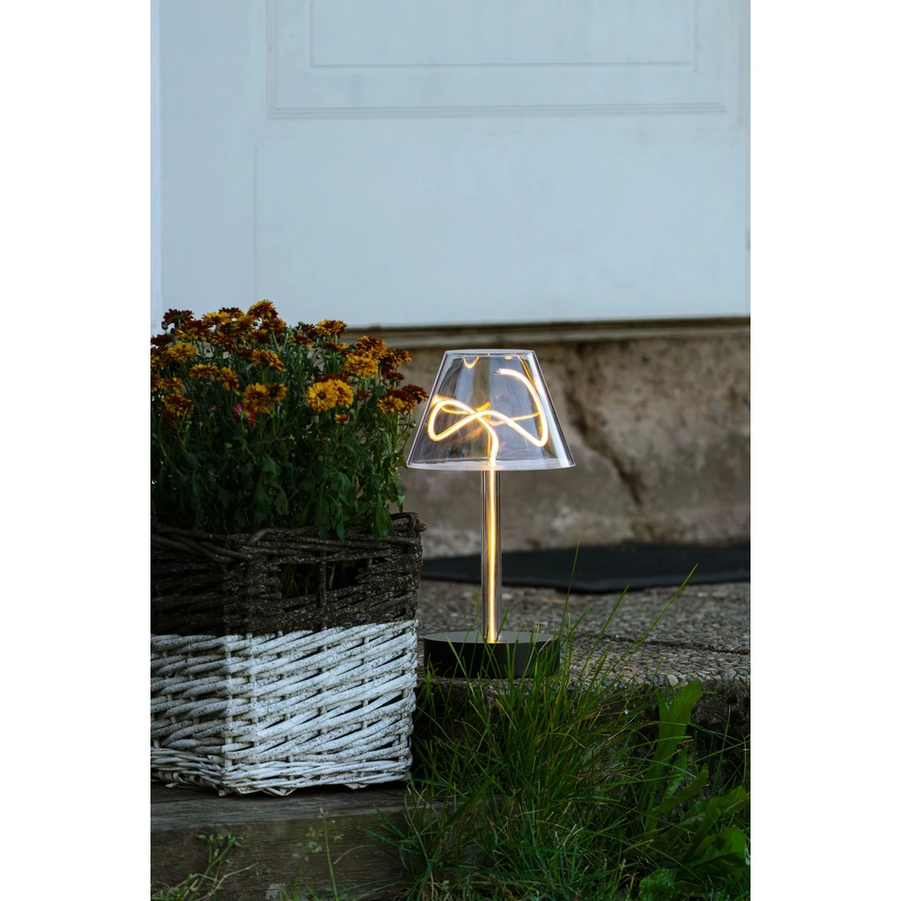 Lampe de table unique Edison Conception rechargeable KonstSmide 7318300030393