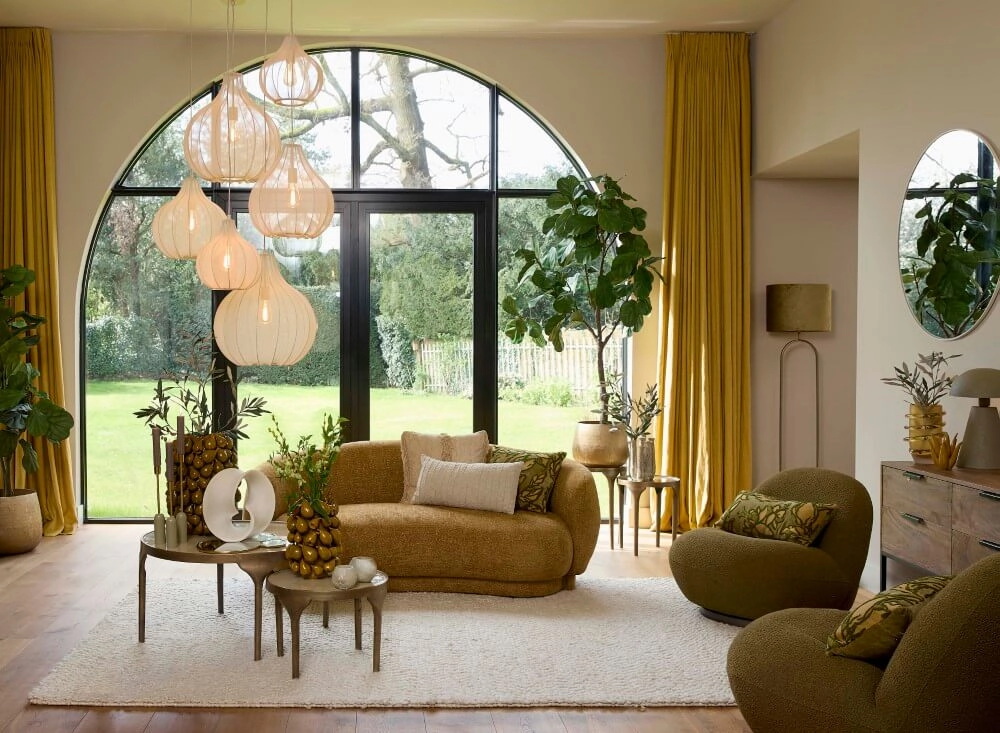 Suspension crème Elati Ø 29cm japandi Light & Living 8717807702717