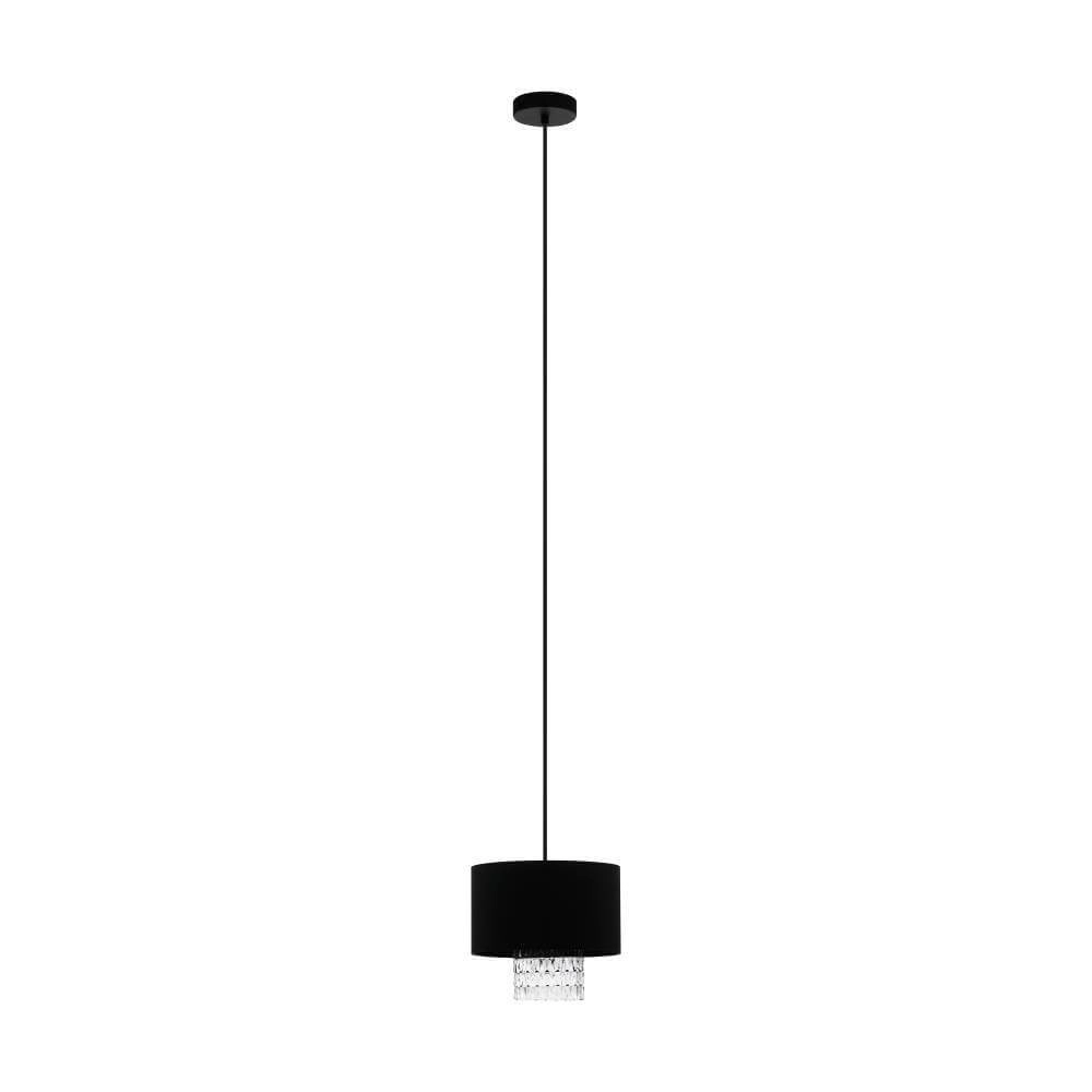Lampe suspendue Sapuara Ø 24cm - avec cristal