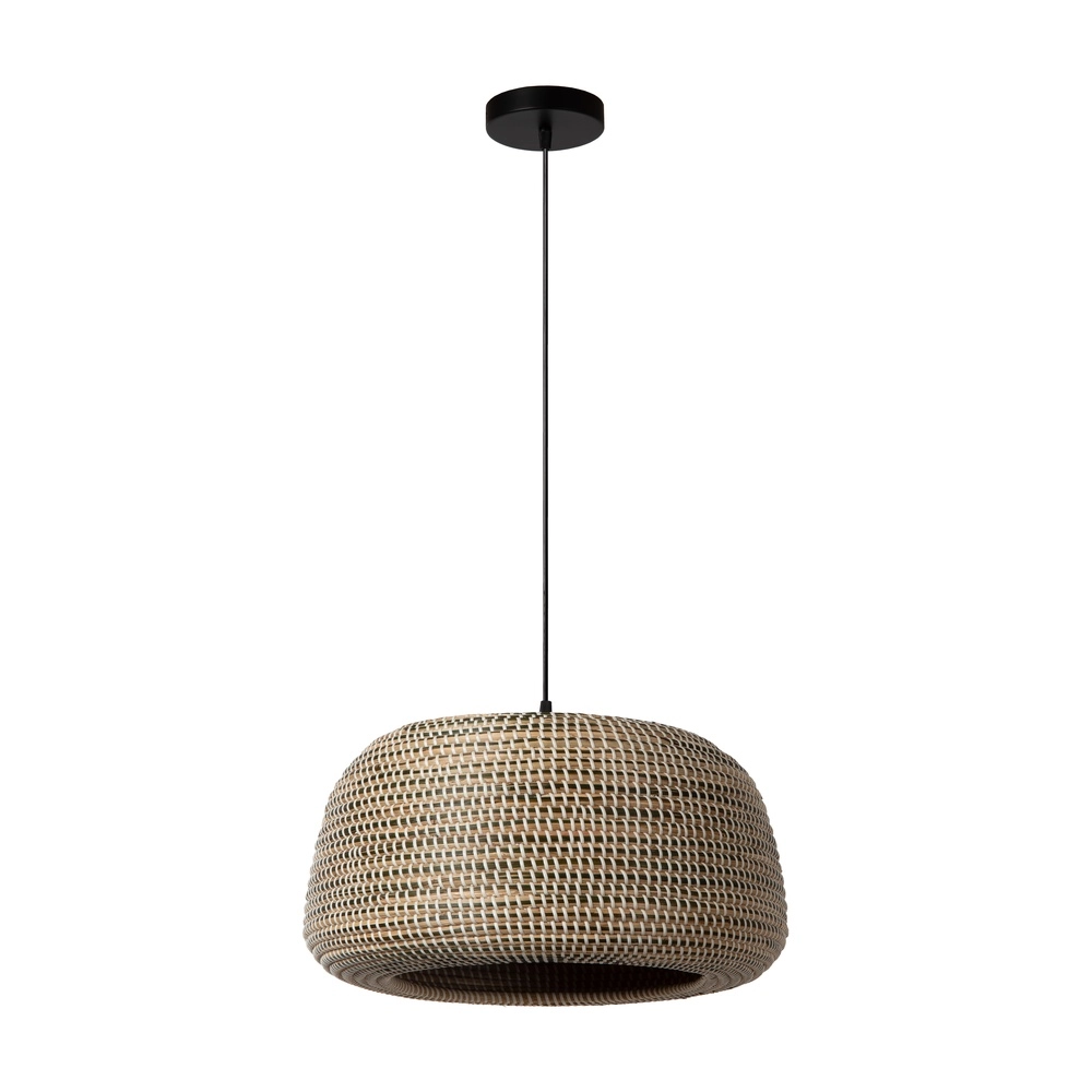 Lampe suspendue en herbe marine Maduka Ø 47 cm - brun Premium by Lucide 5411212106063