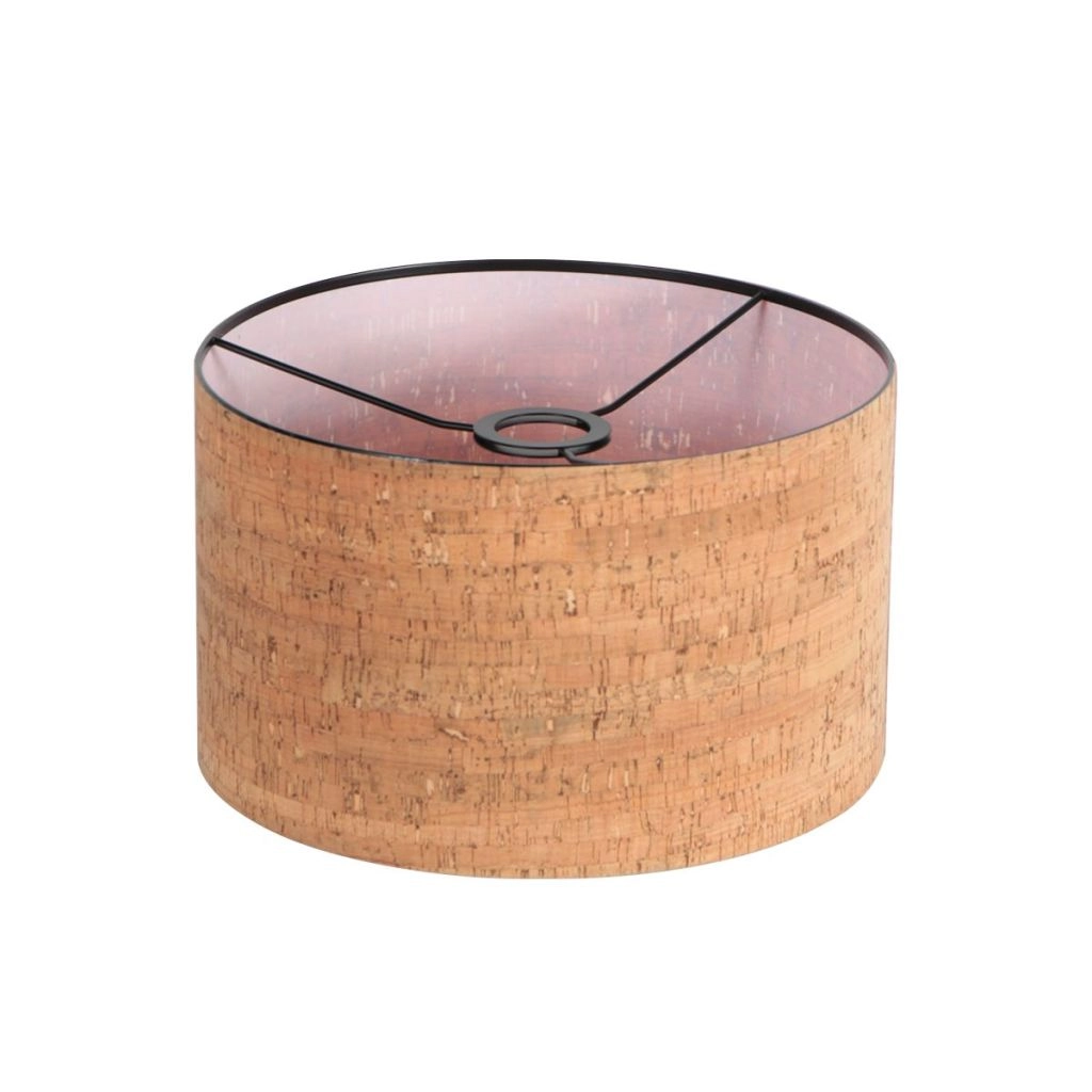 Lampe murale noire Prestige Chic avec un chapeau en liège Ø30cm Steinhauer 8712746180688