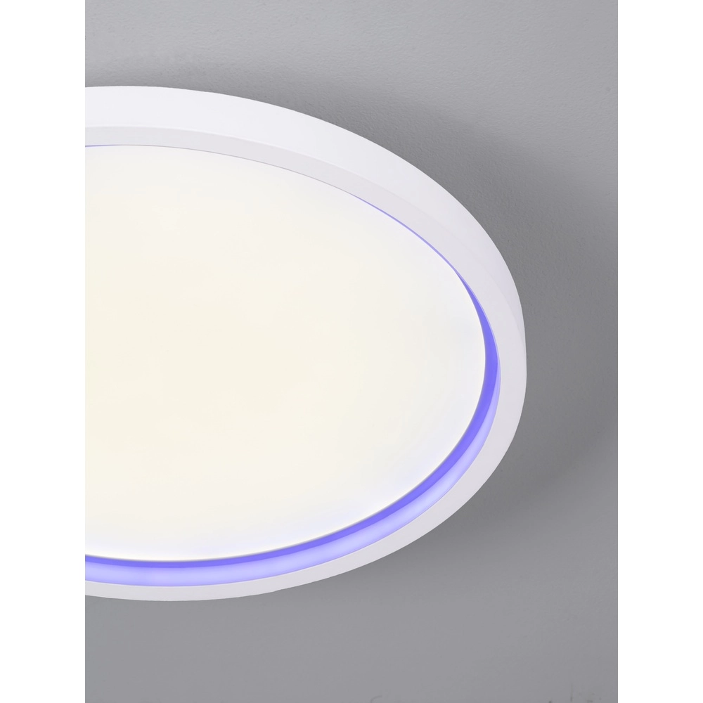 Plafonnier Chet Ø 39,3 cm avec fonction RGB Lyora 5212017450142