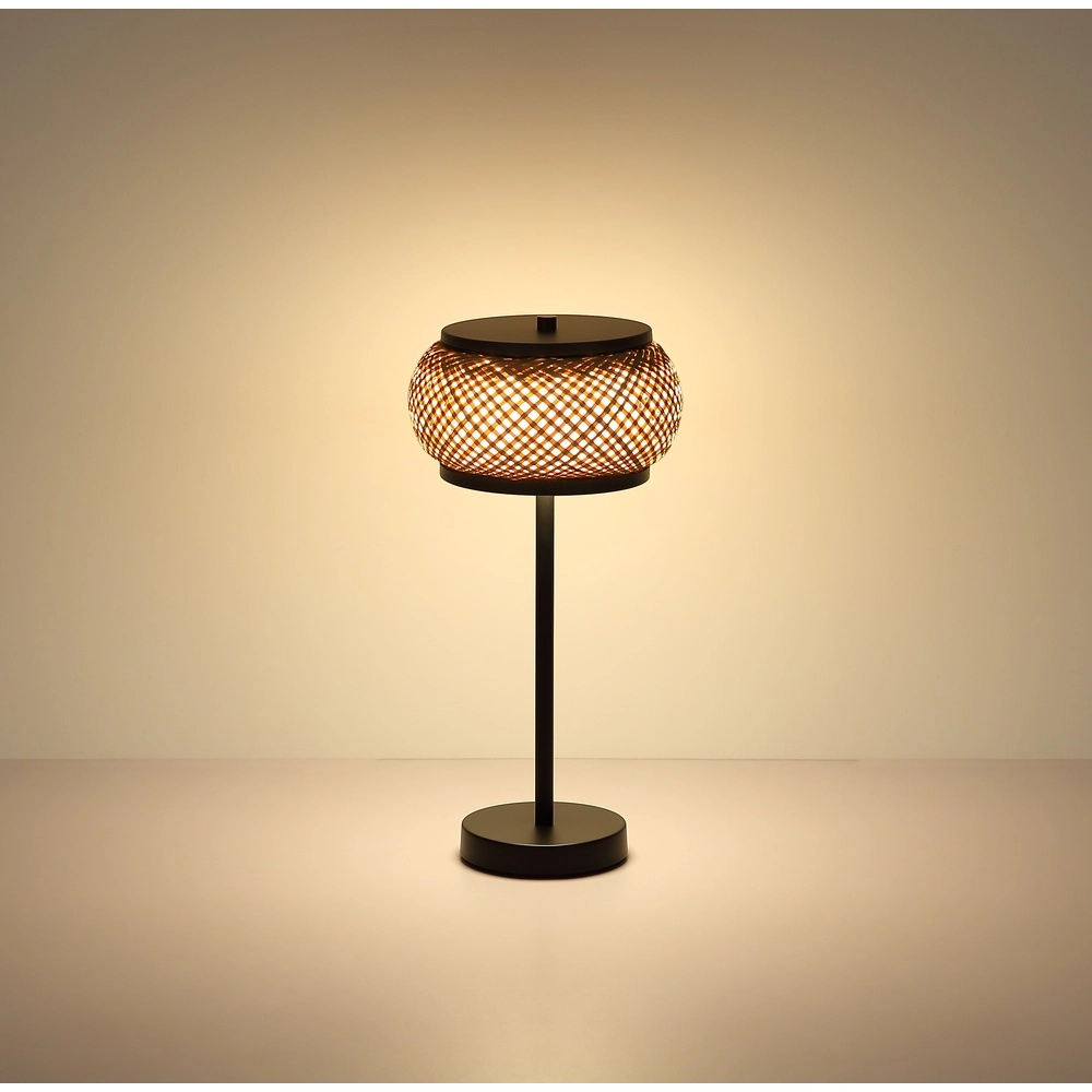 Lampe de table Bambora avec du bambou Globo 9007371572861