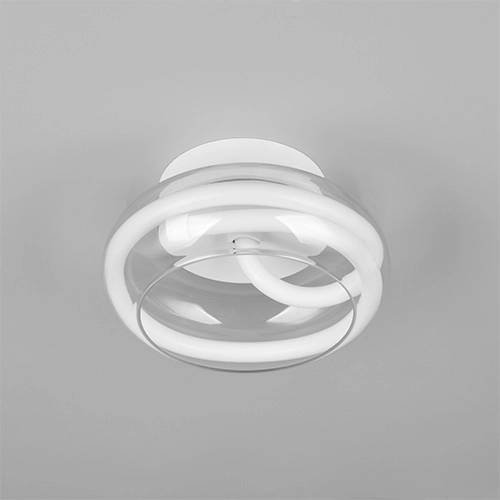 Lampe murale de conception Tarsia blanc Ø 21,5 cm Trio 4017807683301