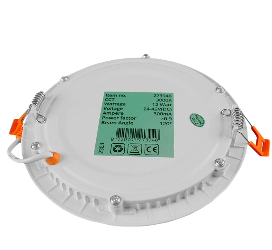 Downlight LED 18W - 3000K Ø 22,5cm blanc Lyora 8720701273986