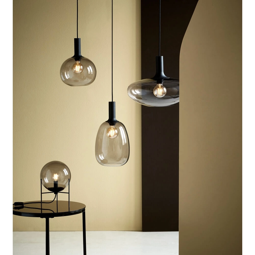 Suspension en verre Alton Verre fumé Ø 23cm Nordlux 5701581452589