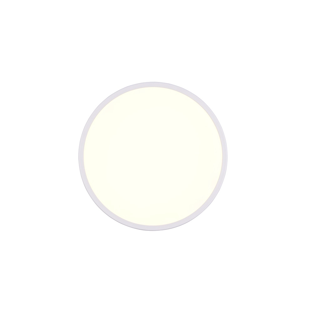 Éclairage de plafond rond Emra blanc Ø 42cm Trio 4017807704136