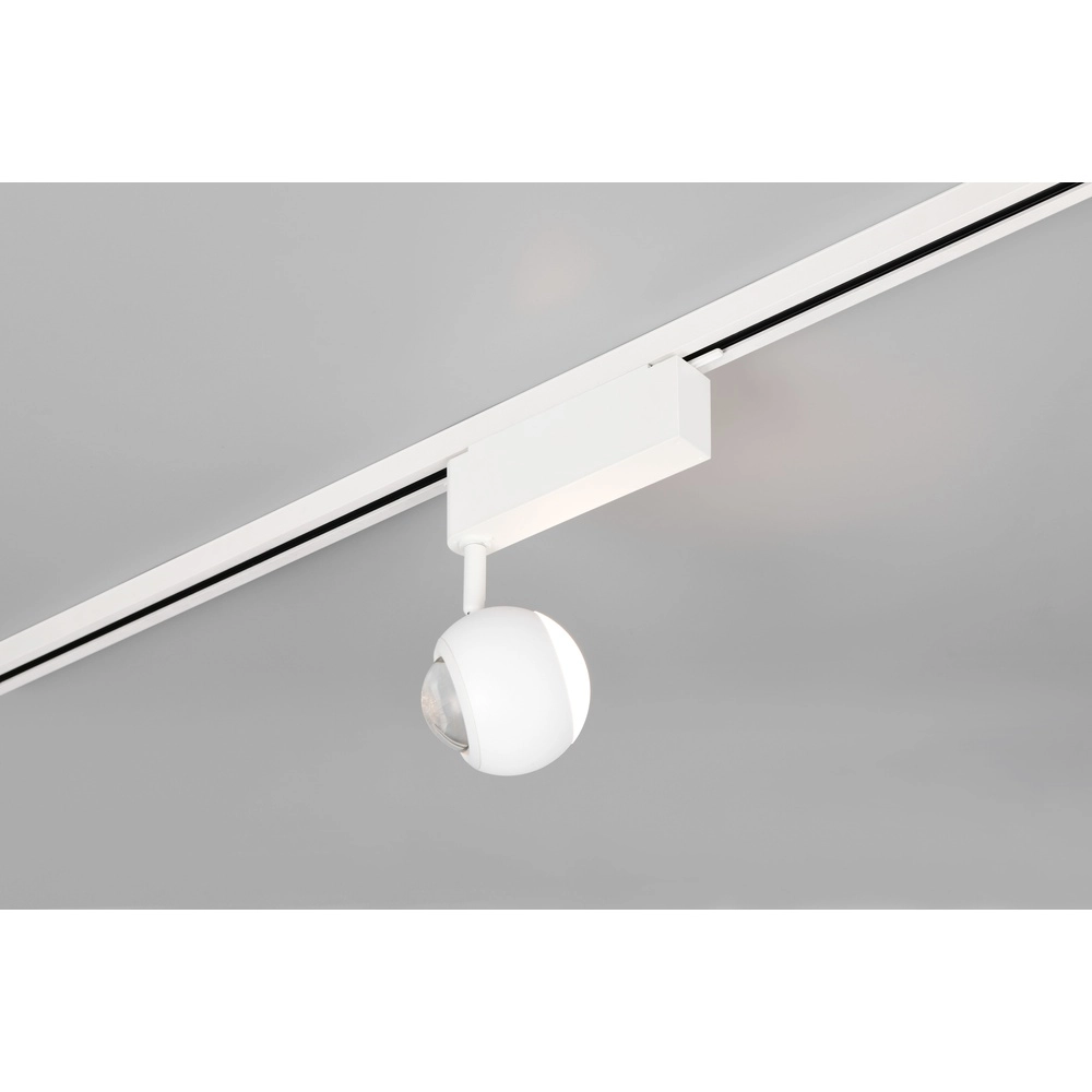 Spot ferroviaire Hamlet Blanc 2 phases Trio 4017807662917