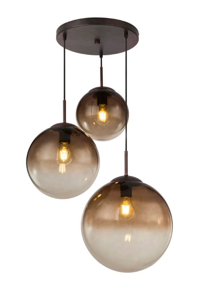 Lampe suspendue loft en verre Varus Ø 51 cm Lampe suspendue loft en verre Varus Ø 51 cm