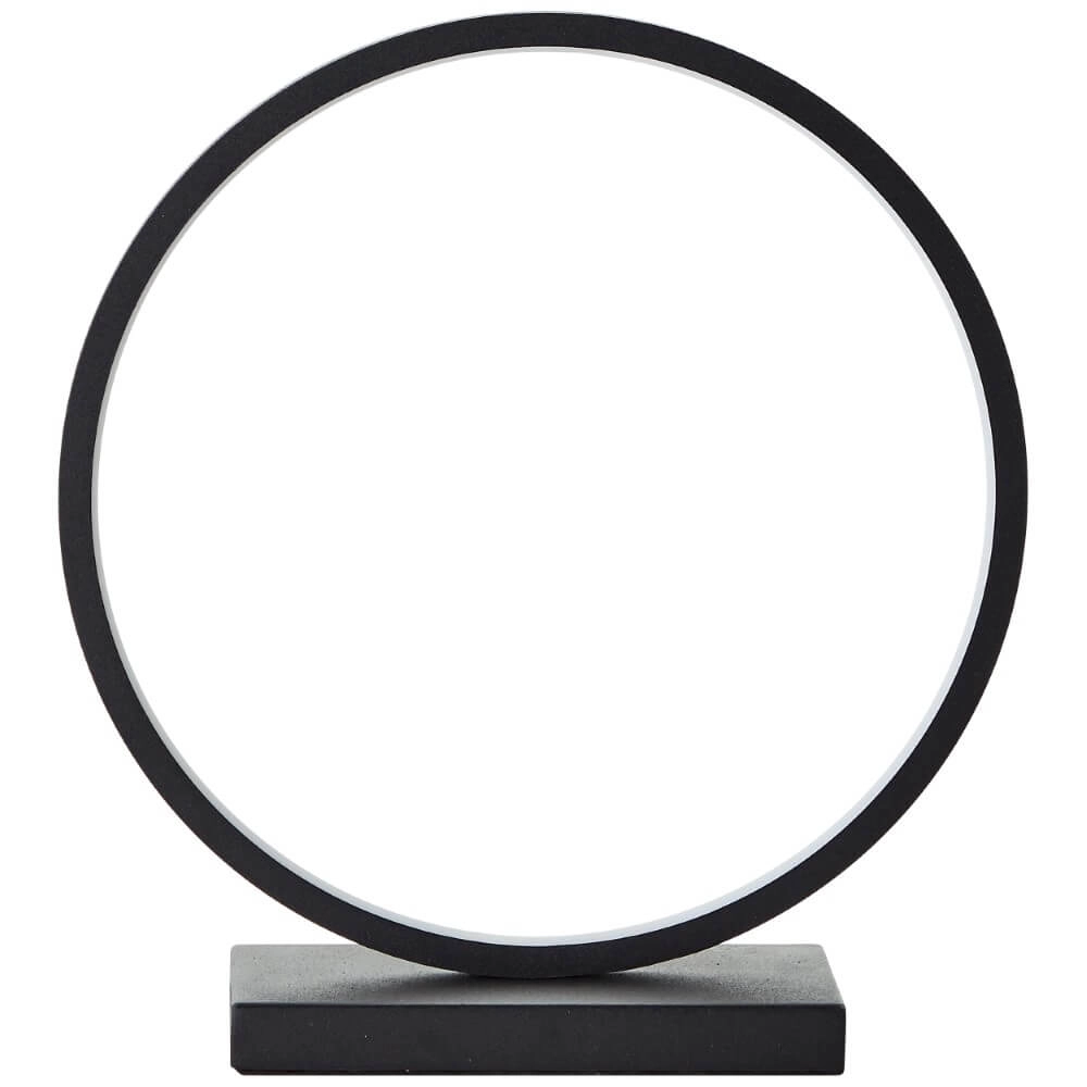 Lampe de table Chaumont rond noir
