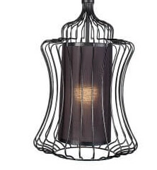 Lampe à main avec tissu Abi Ø 26 cm Lyora 5903139887090