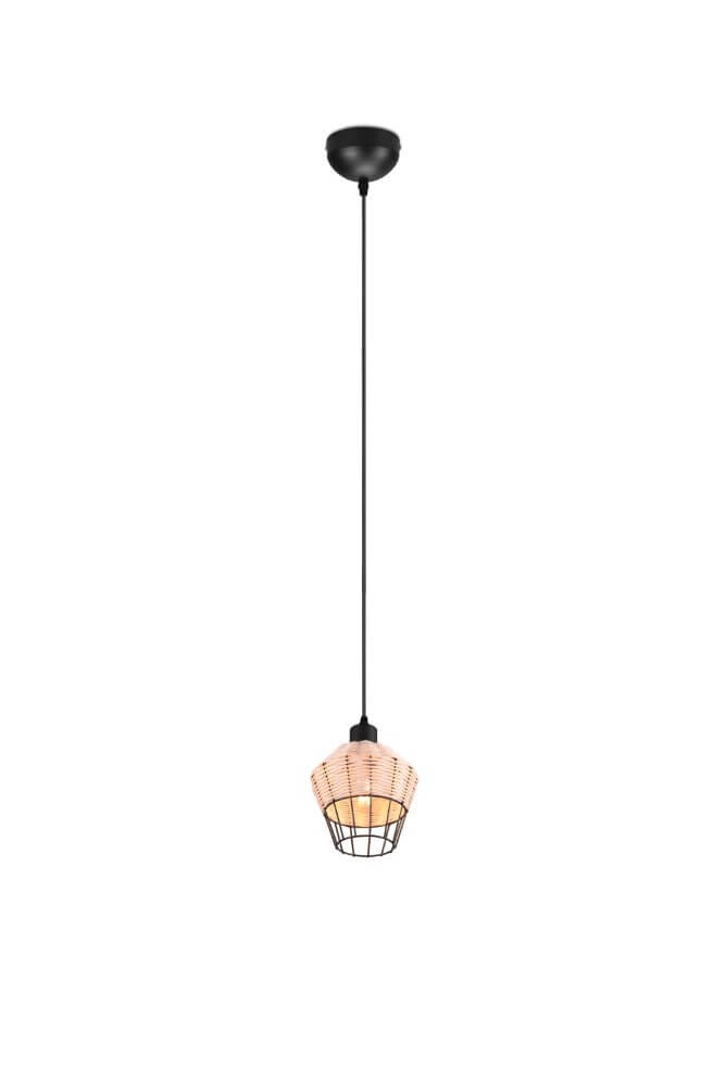 Lampe suspendue Borka rotin Trio 4017807556094