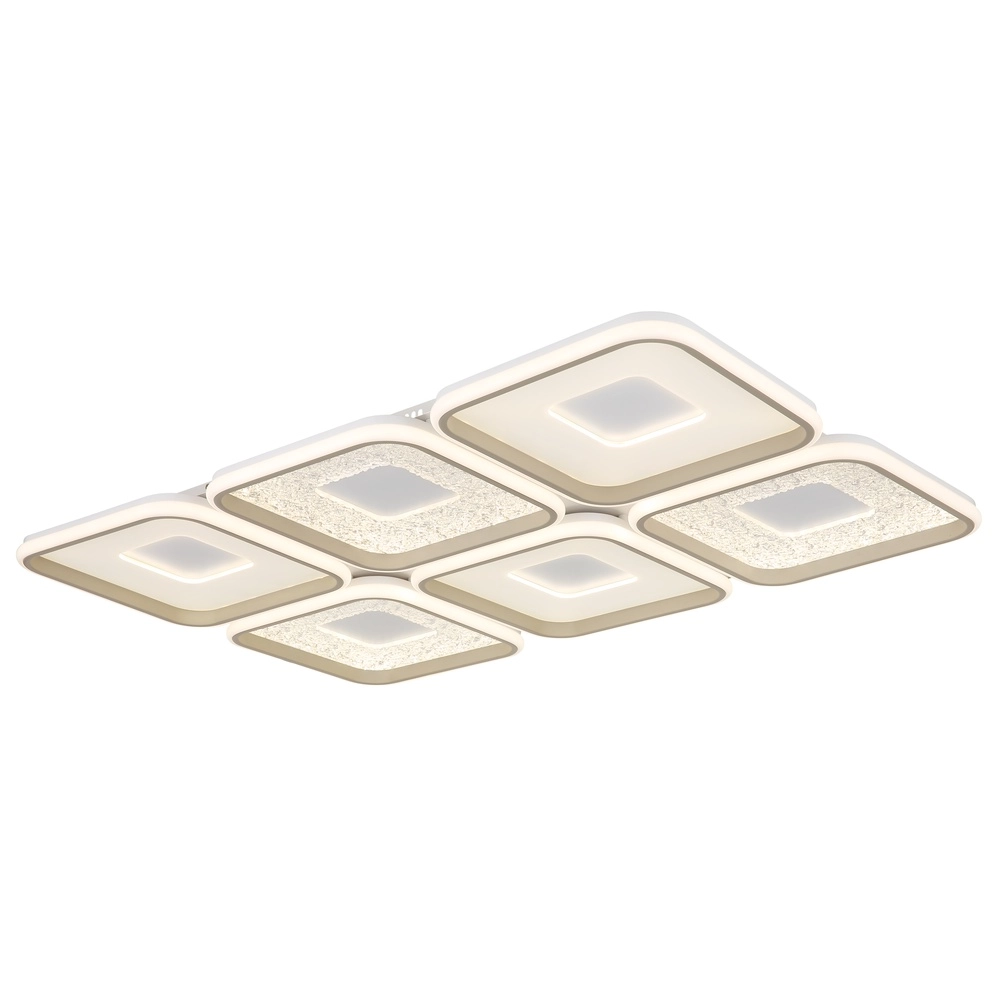 Plafonnier moderne Mosaiko 100cm brun sable