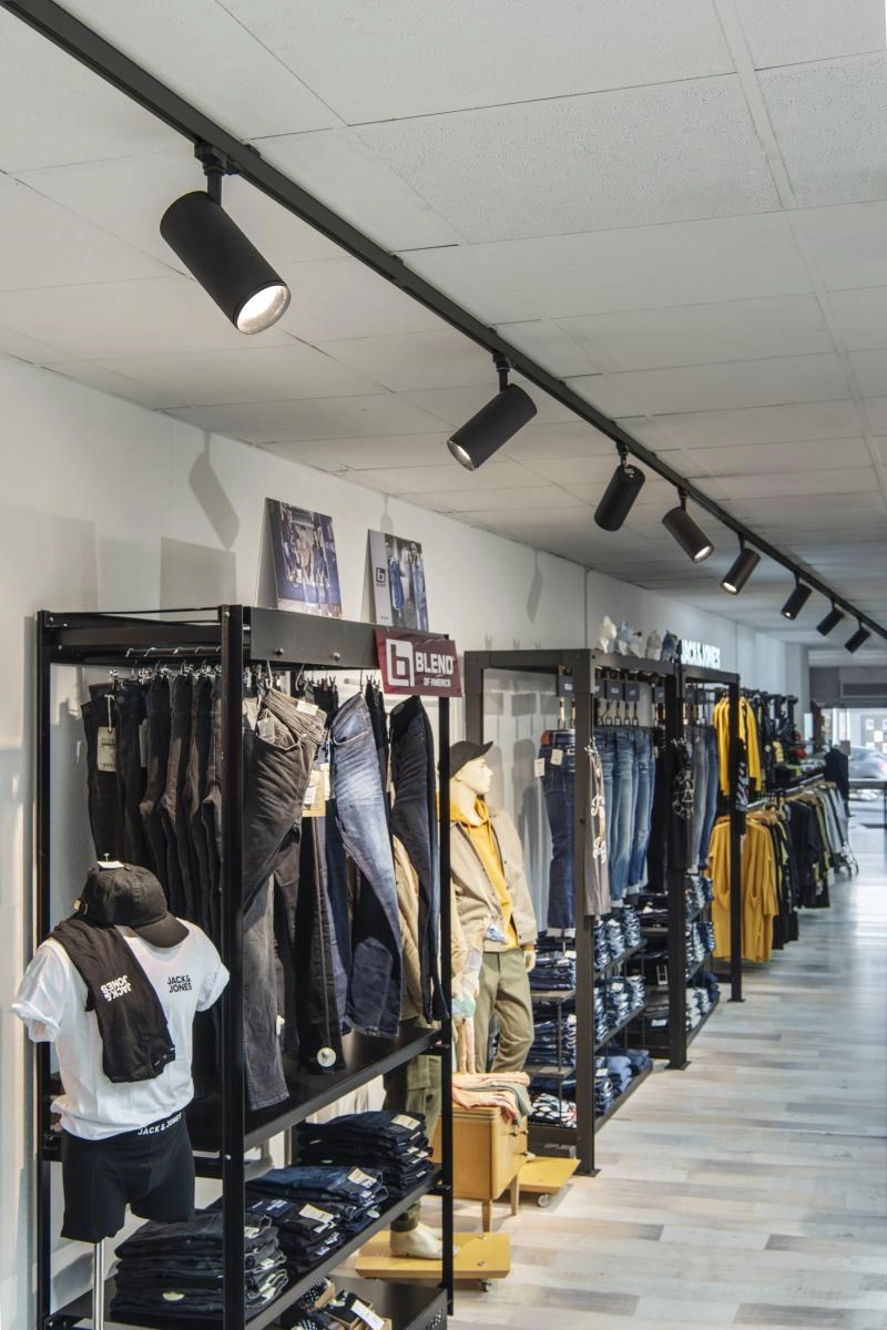 Railspot 3-phasé Numinos L Dali noir 3000K - 60 deg SLV 4024163247146