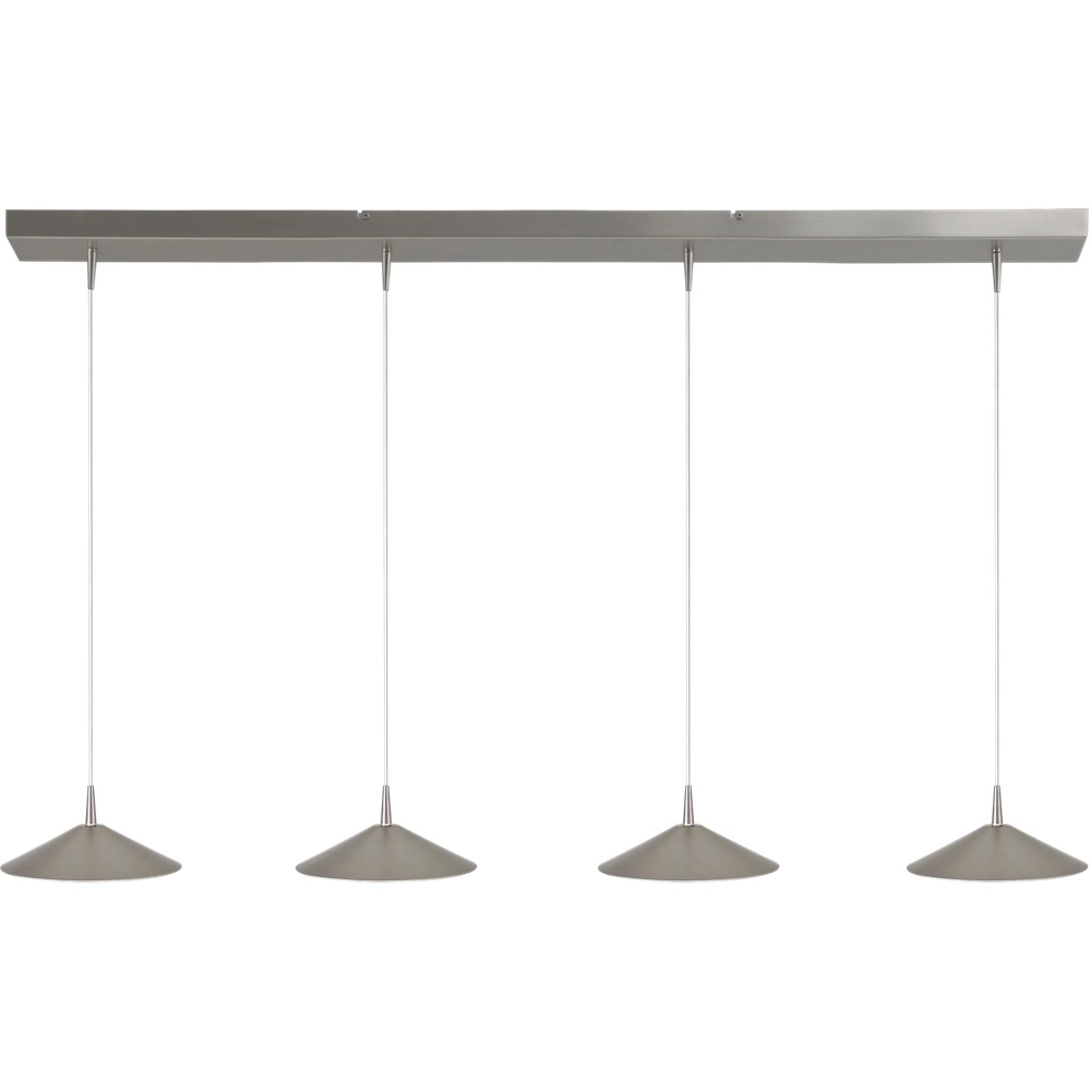 Lampe suspendue à 4 lumières Ceppo nickel Ø 22cm