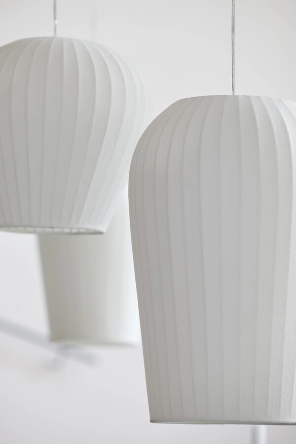 Suspension blanche Axel japandi Ø 25cm Light & Living 8717807638405