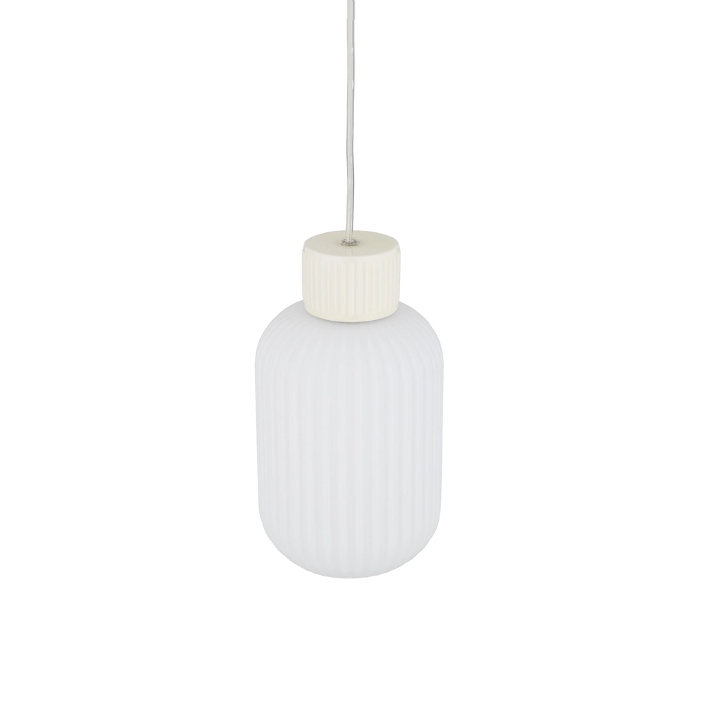 Lampe suspendue Aurora brun sable Ø 14cm Lyora 5903139119689