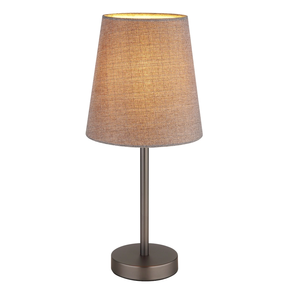 Lampe de table Joris Bronze à fusil
