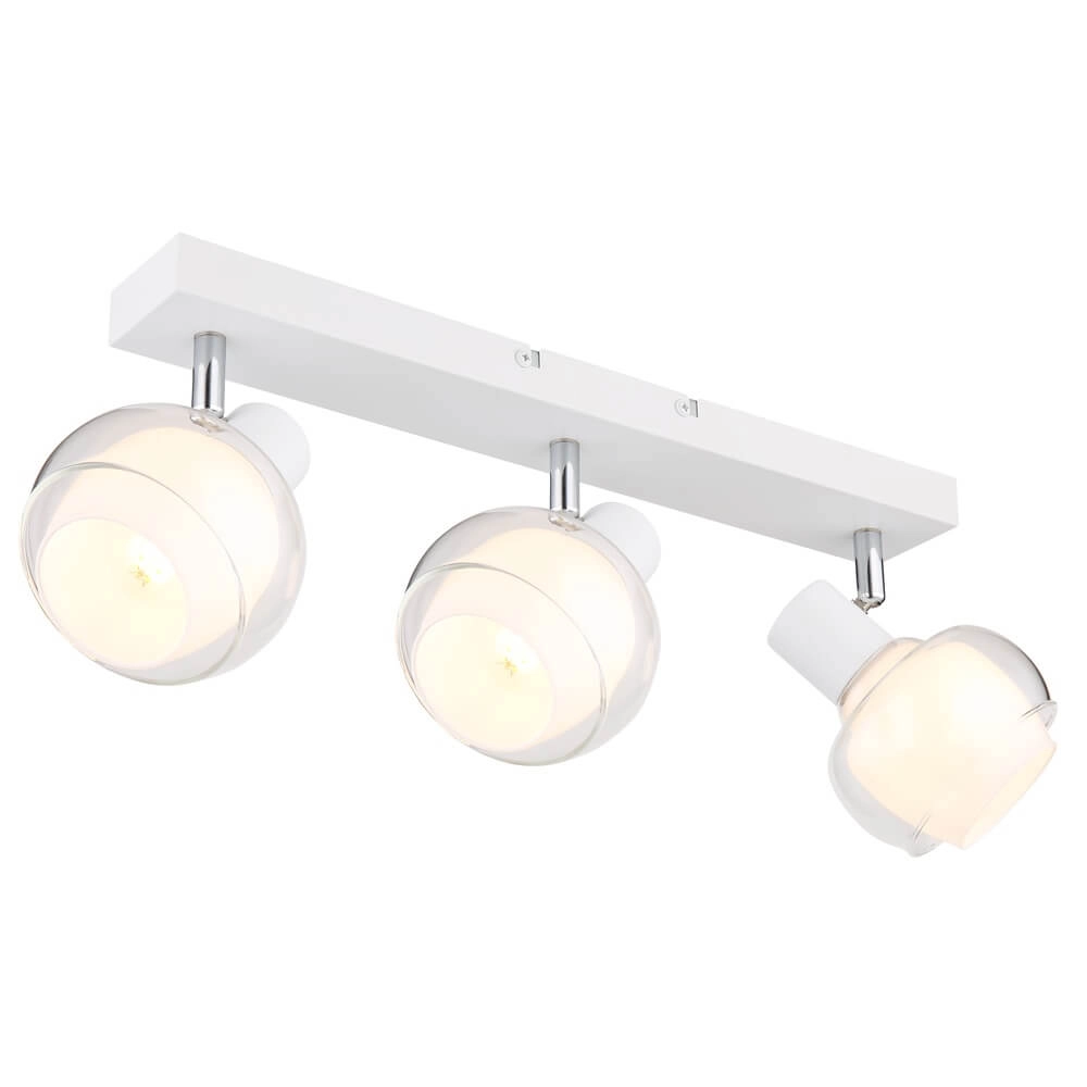Plafonnier blanc Tokki 3 lumières